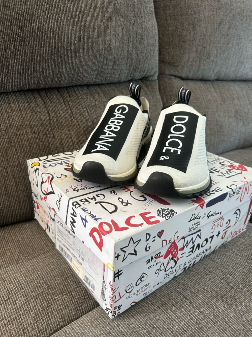 Dolce & Gabbana Men White Serentos